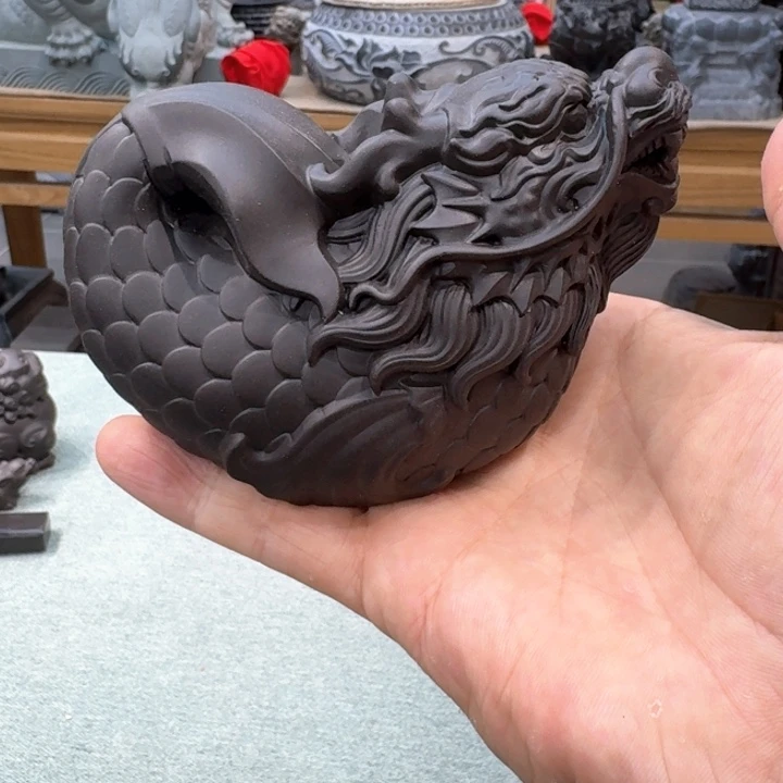 西安石晋錾石雕手工雕刻摆件