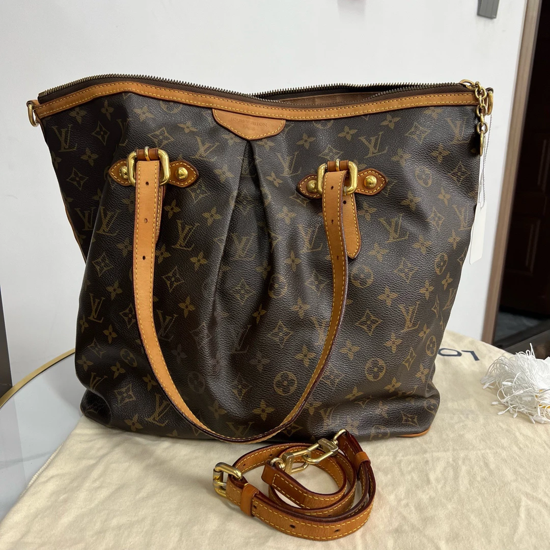 95新 LouisVuitton/路易威登 95新 老花大号派拉蒙 JM00015