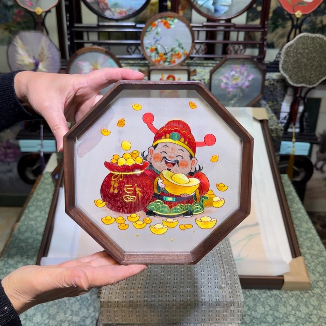 刺绣手工苏绣工艺制作技艺精湛