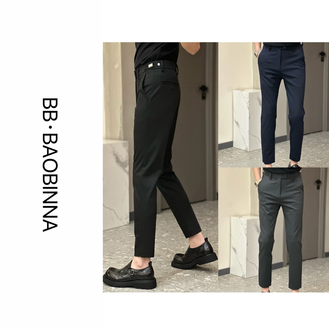 小野· 男装 |  "立体剪裁" 轻奢绅士百搭休闲裤66683