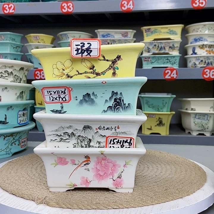 紫砂花瓶紫砂花盆