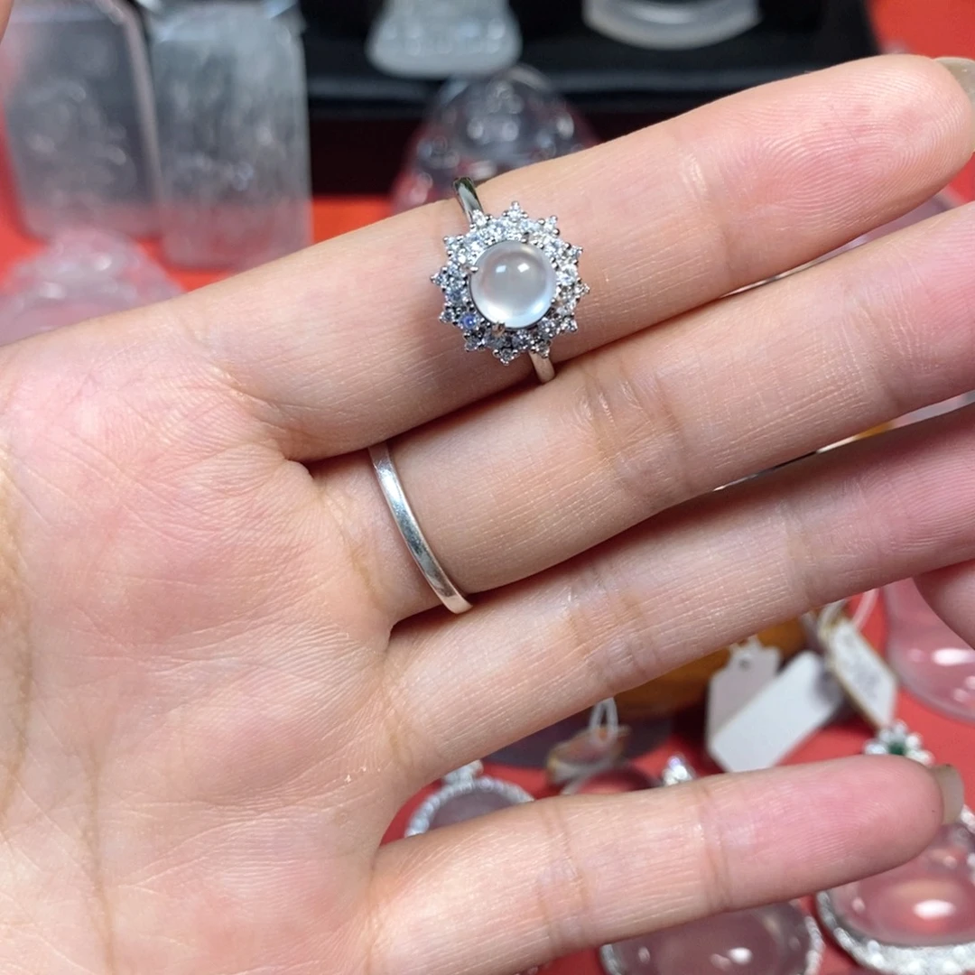 石英质玉合金戒指