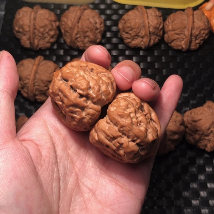 把件文玩核桃四开37