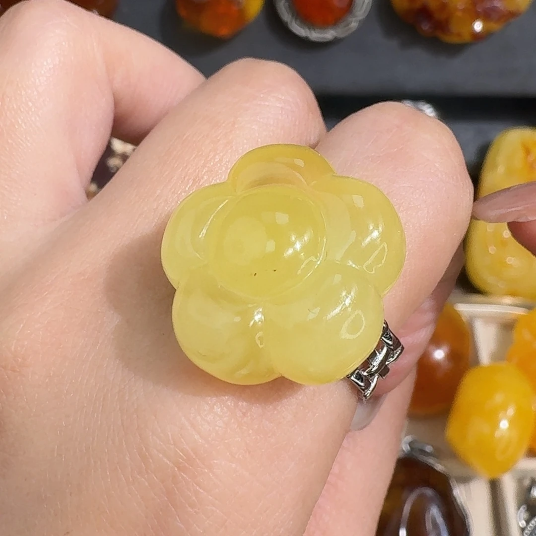 琥珀未镶嵌裸石我