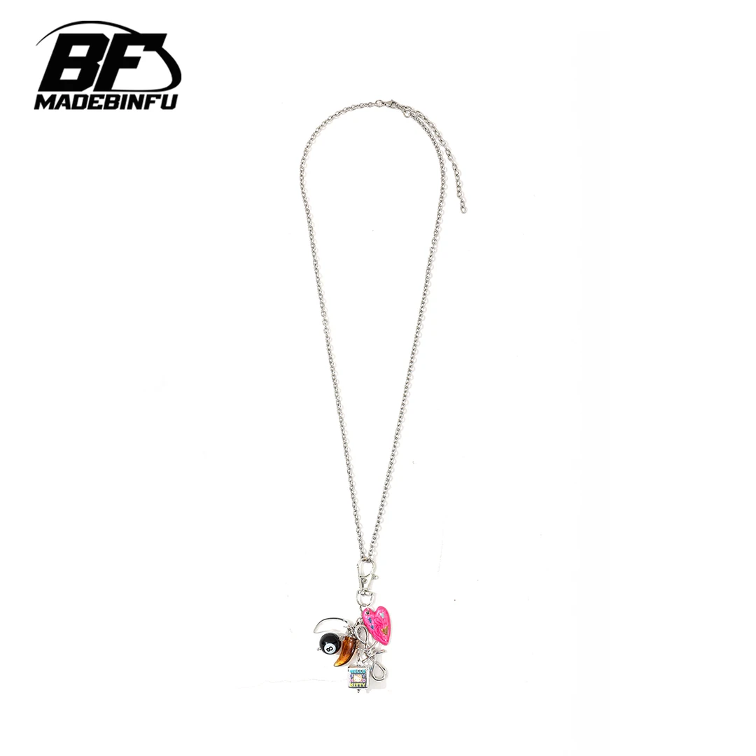 钛钢项链 BINFU  日常百搭 男女同款长款项链