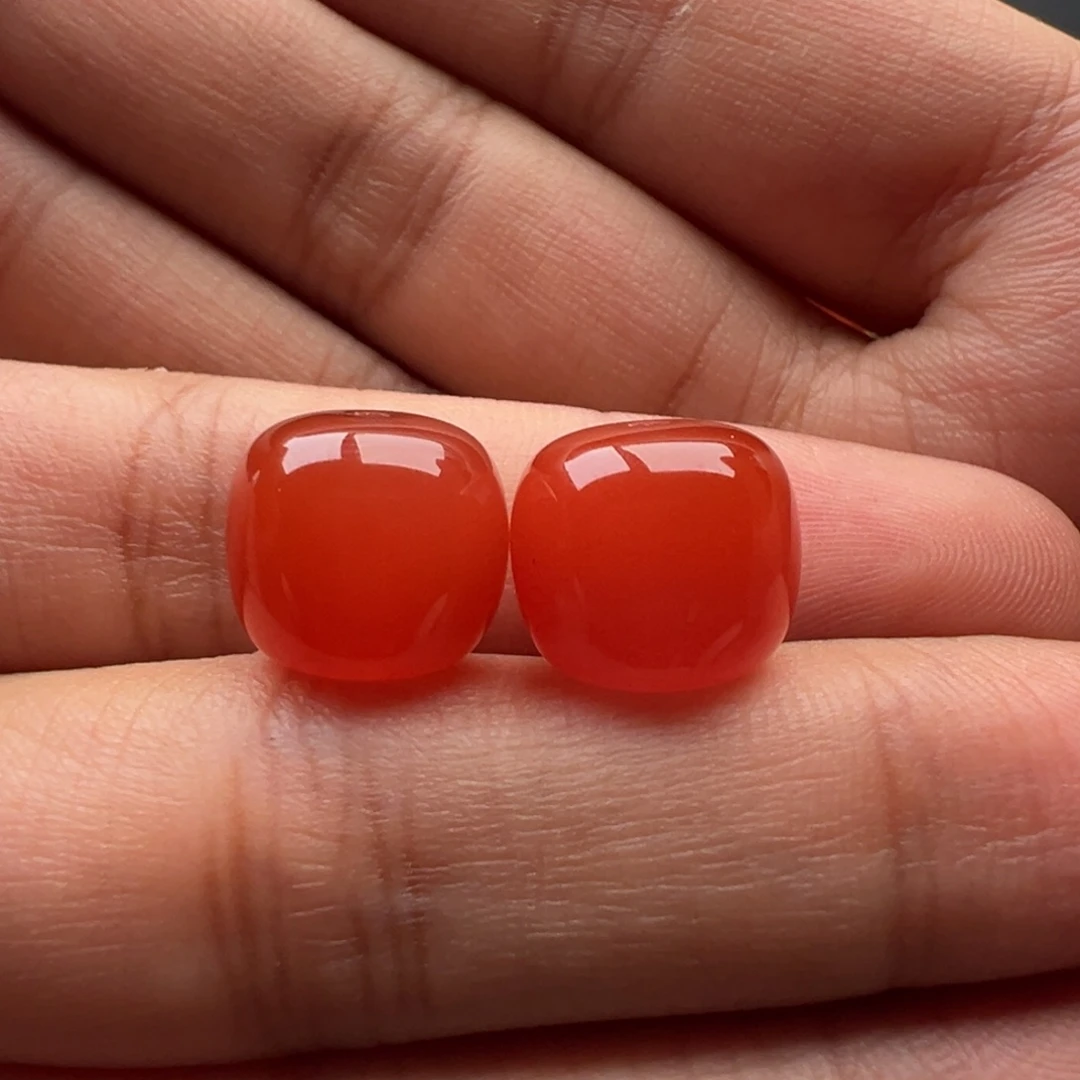 南红玛瑙未镶嵌老型12.4x11.1