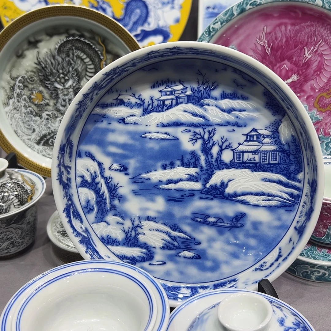 摆件陶景德镇陶瓷艺术