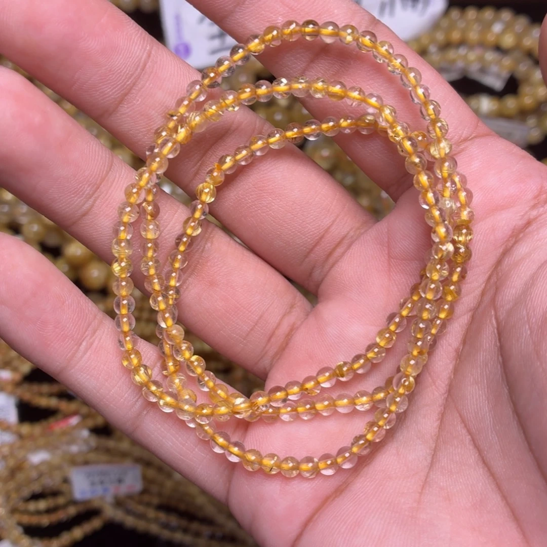 未镶嵌手链发晶卡3.5