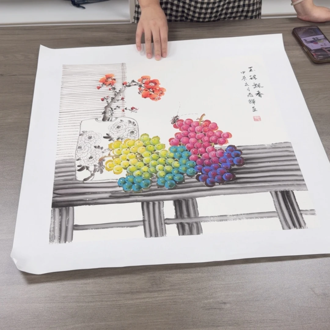 国画国画手绘国风