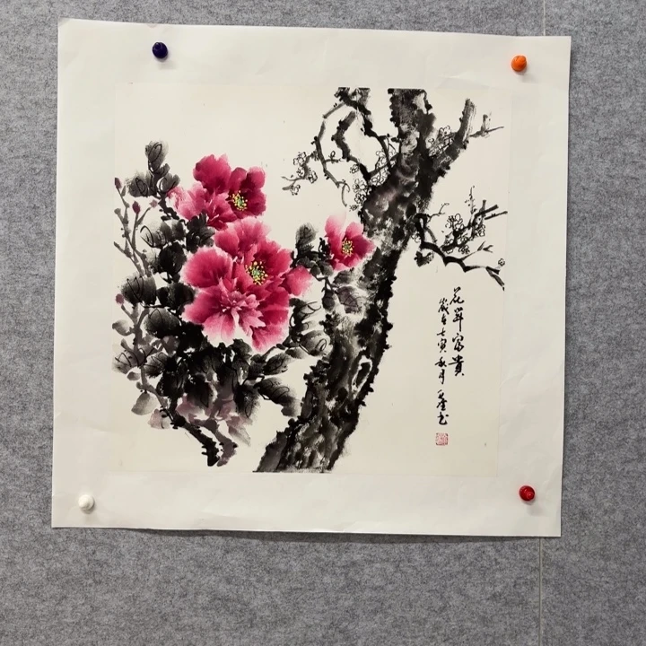 国画花鸟等多种形式