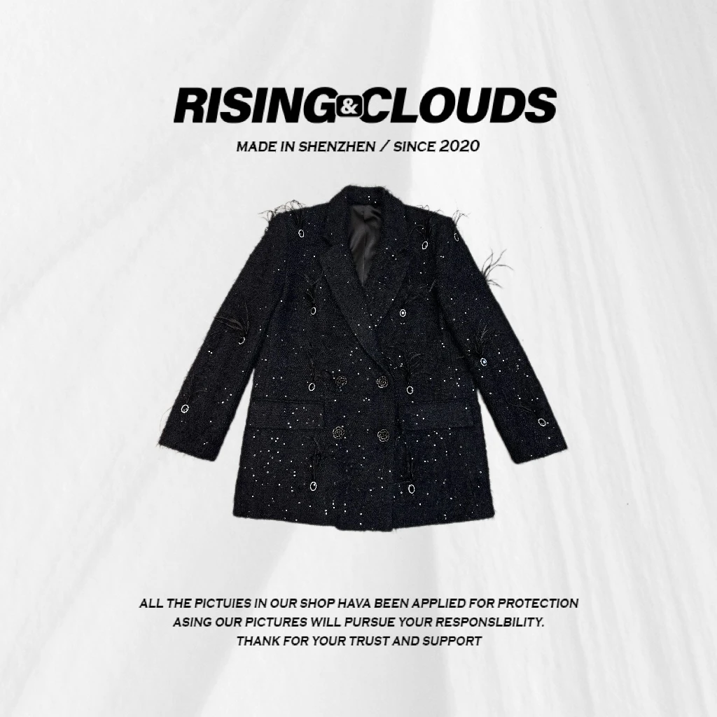 【阿拉斯加】深圳南油冬季“羊毛显瘦百搭西服”120015