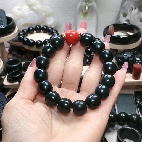 未镶嵌手串和田玉