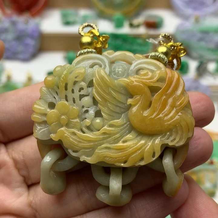 颈饰未镶嵌翡翠翡翠