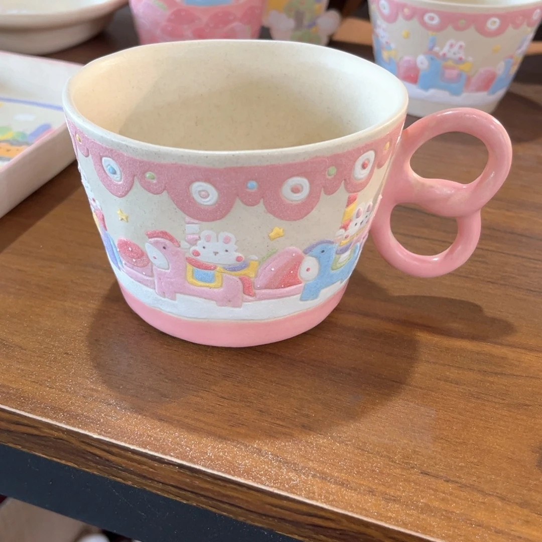 橘***南瓷片好看杯子哈哈哈