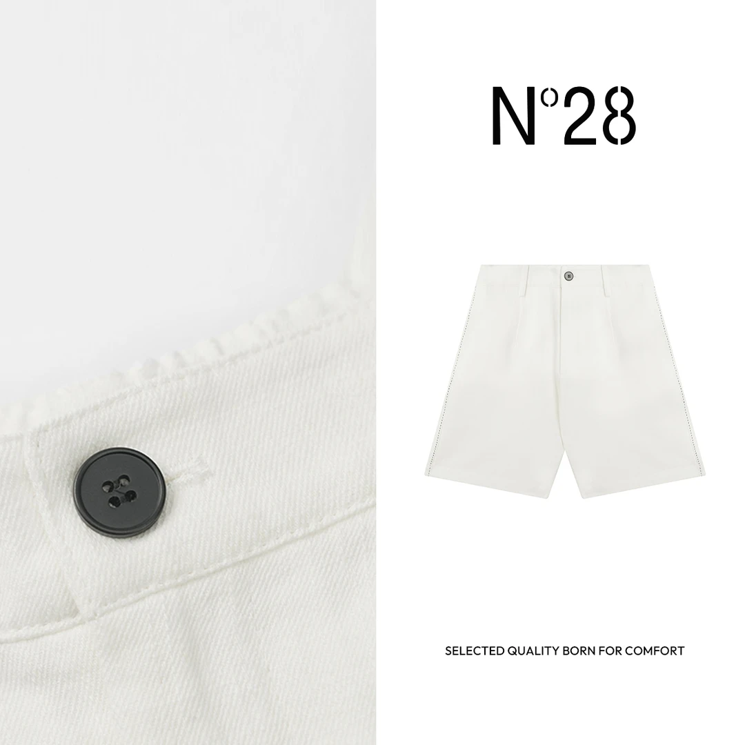 【小小莎专属】N°28 2025夏季新款百搭女士短裤显瘦舒适阔腿休闲裤