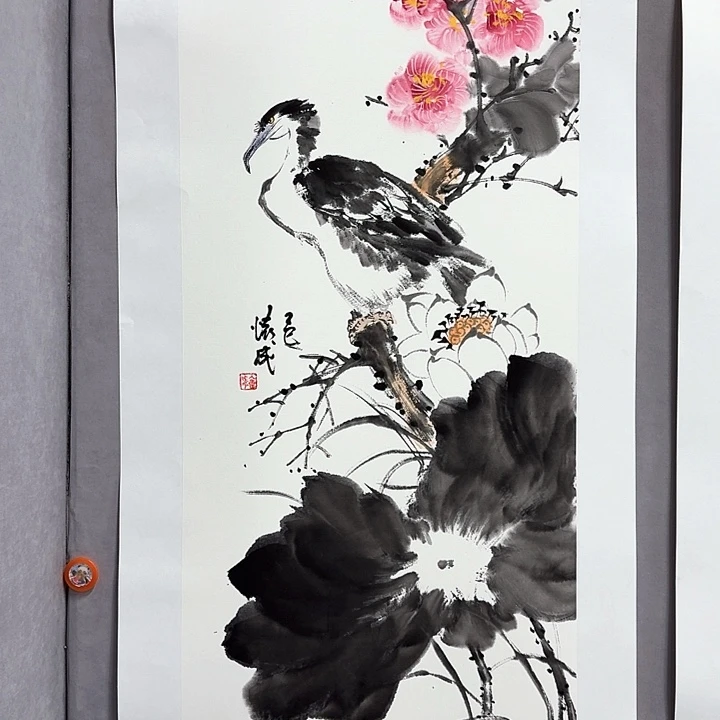 国画亲笔手绘放心去藏