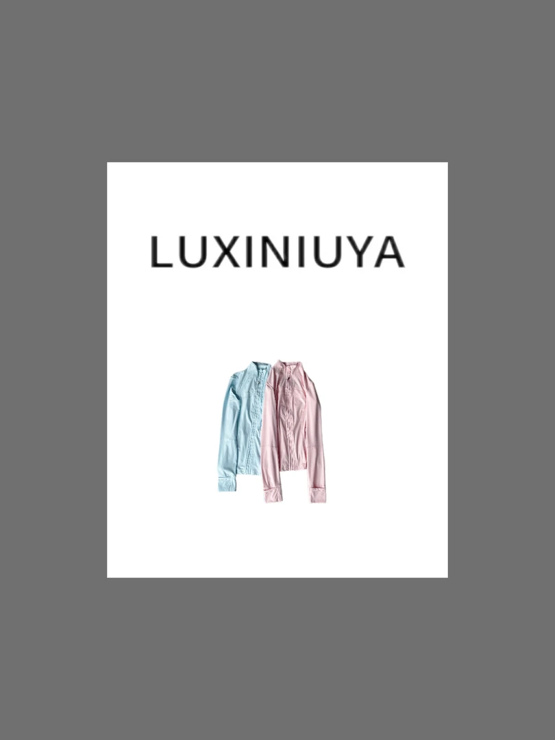 【LUXINIUYA】lu系私服高版本 明星同款瑜伽服修身外套CX2673