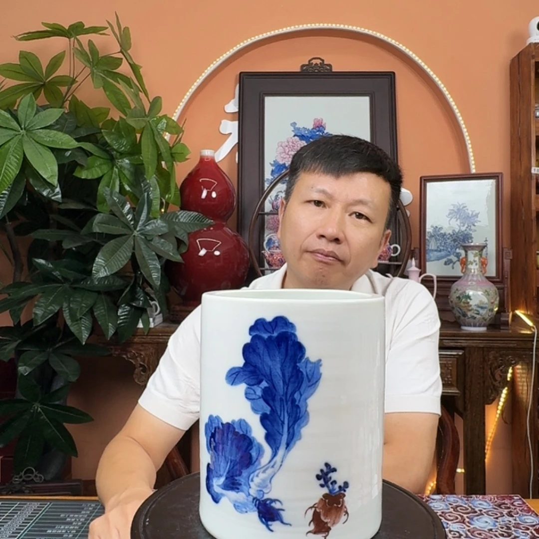 其他景德镇陶瓷手工笔筒