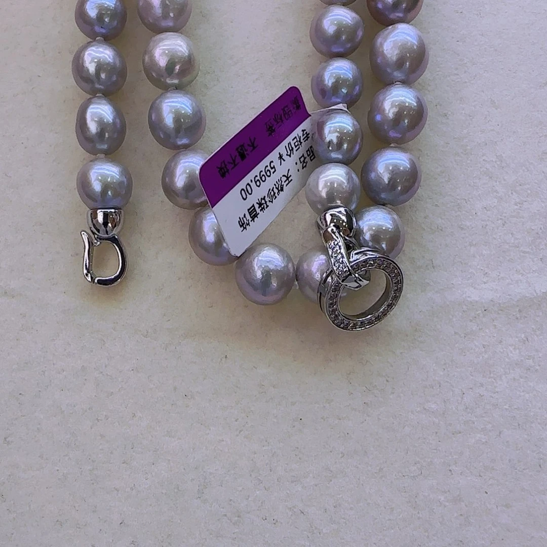 未镶嵌淡水珍珠项链定制887