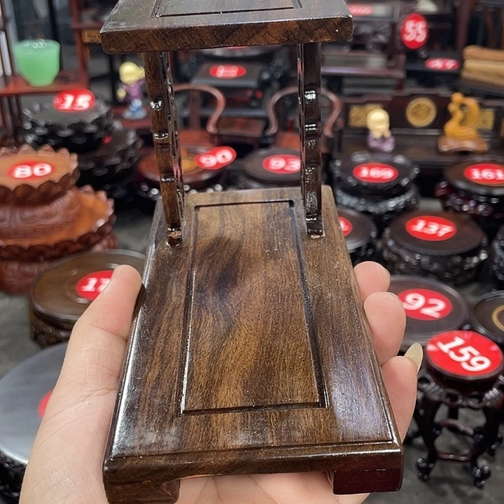 手工艺品琉璃红木底座工艺品