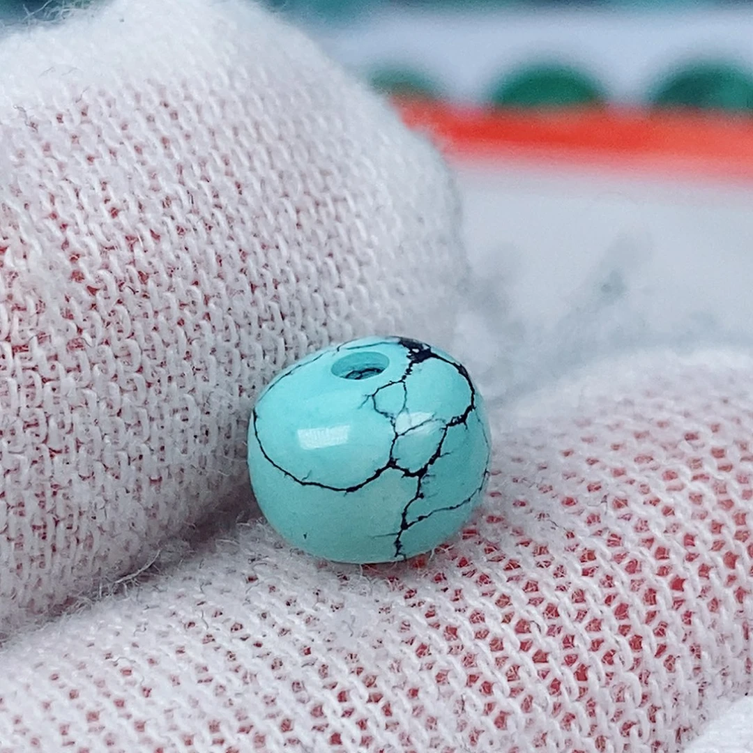 沐***型未镶嵌绿松石珠宝奇石