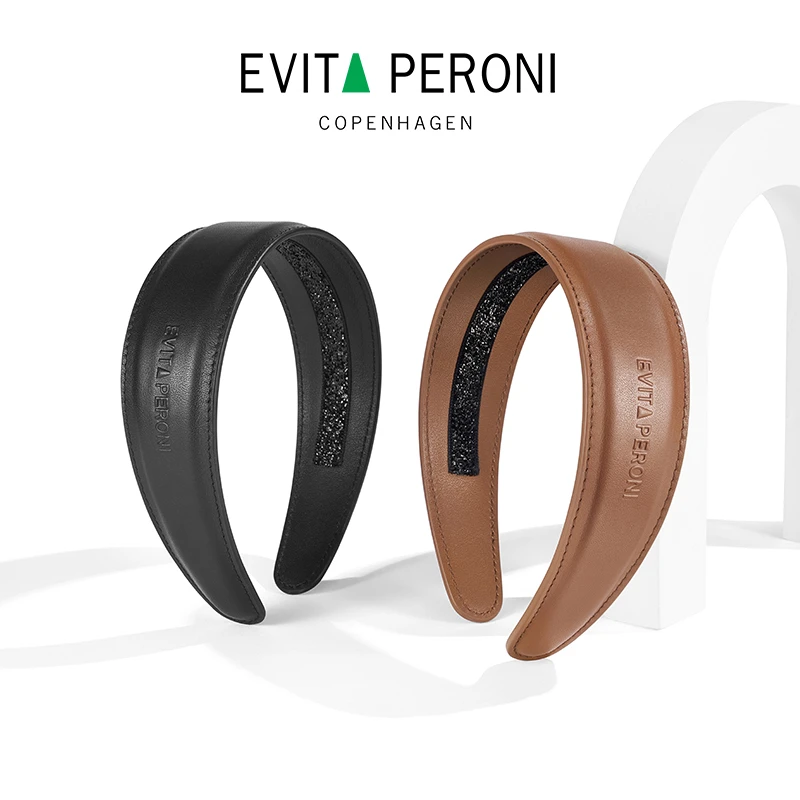 Evita Peroni/依慧达“摩登新尚"系列牛皮发箍时尚百搭气质DB