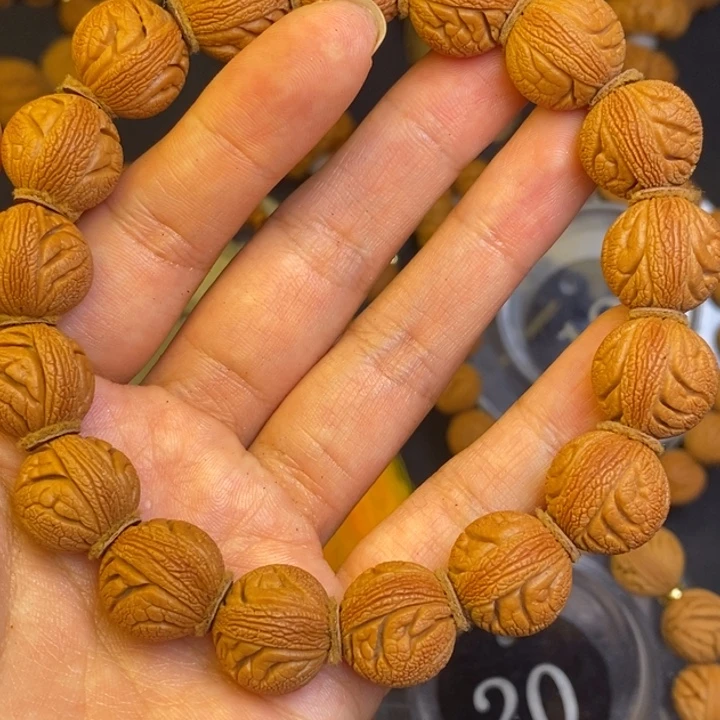 文玩核桃吊坠秦岭龙纹桃核22