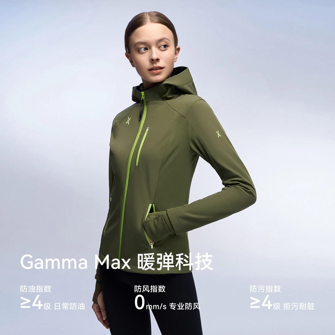 an ode to安欧兔小腰精软壳夹克丨修身三合一防风防水瑜伽