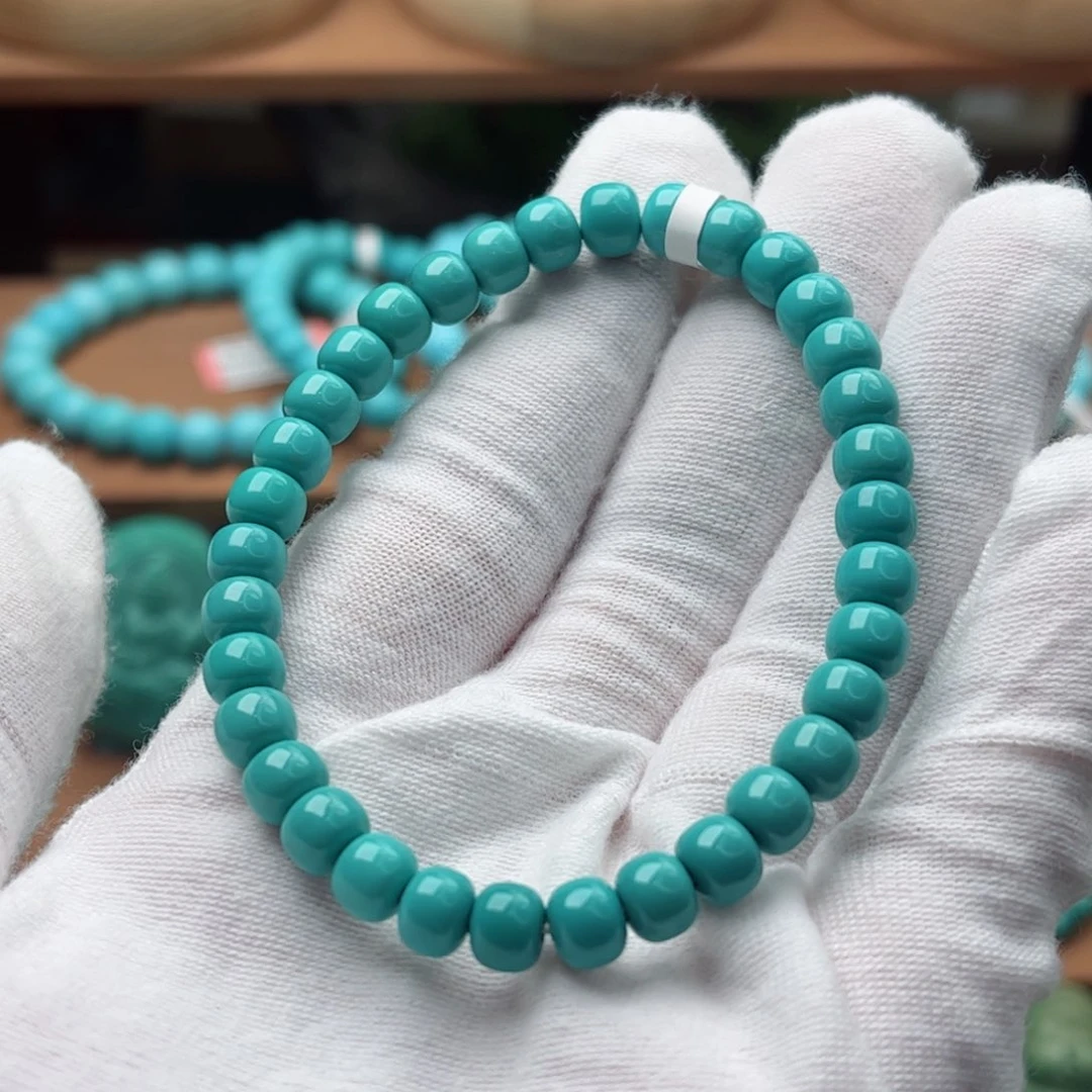 未镶嵌绿松石手串海****?