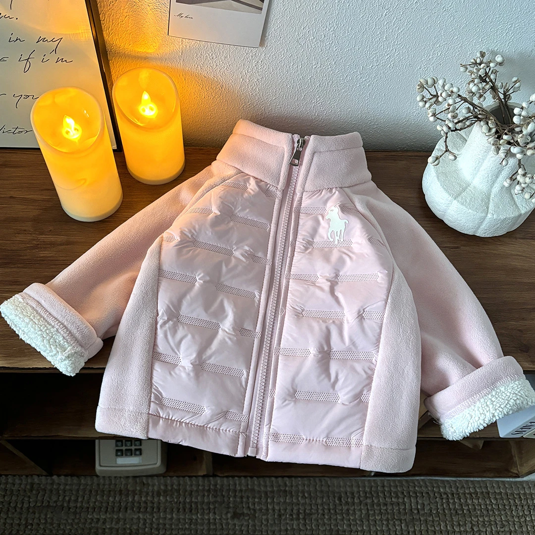 秋冬季儿童防寒棉服男女韩版百搭潮流保暖上衣