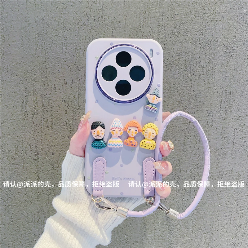 （vivoX100系列）金属小胖妹适用Vivox100/Pro/x100s/sPro手机壳潮