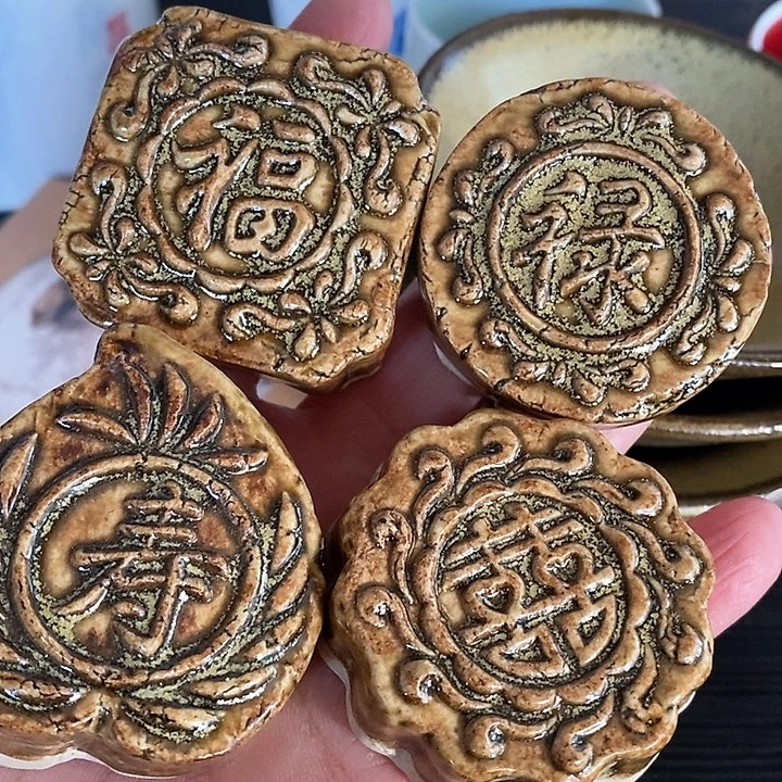 周老手作瓷器小摆件