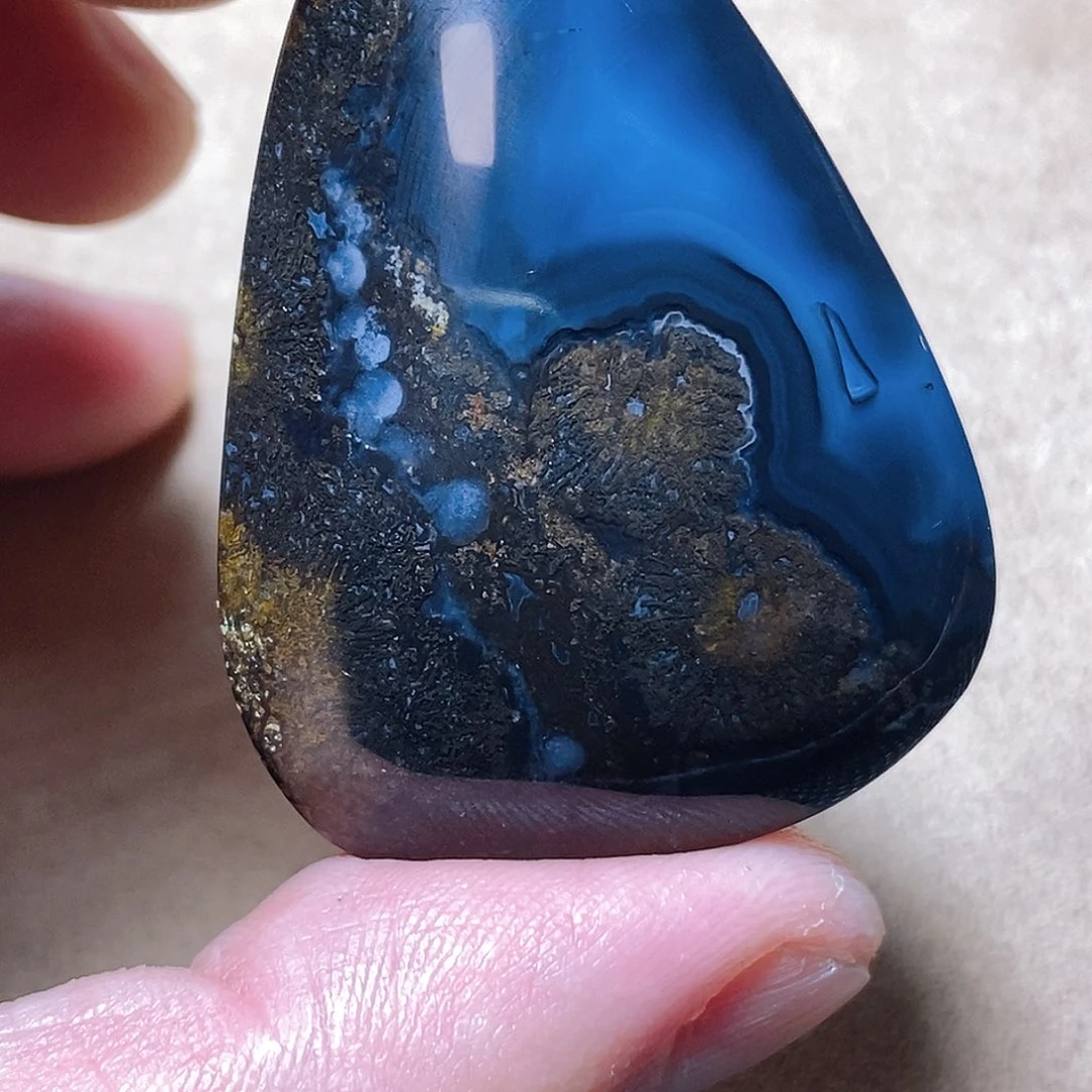 玛瑙/玉髓颈饰未镶嵌喜*