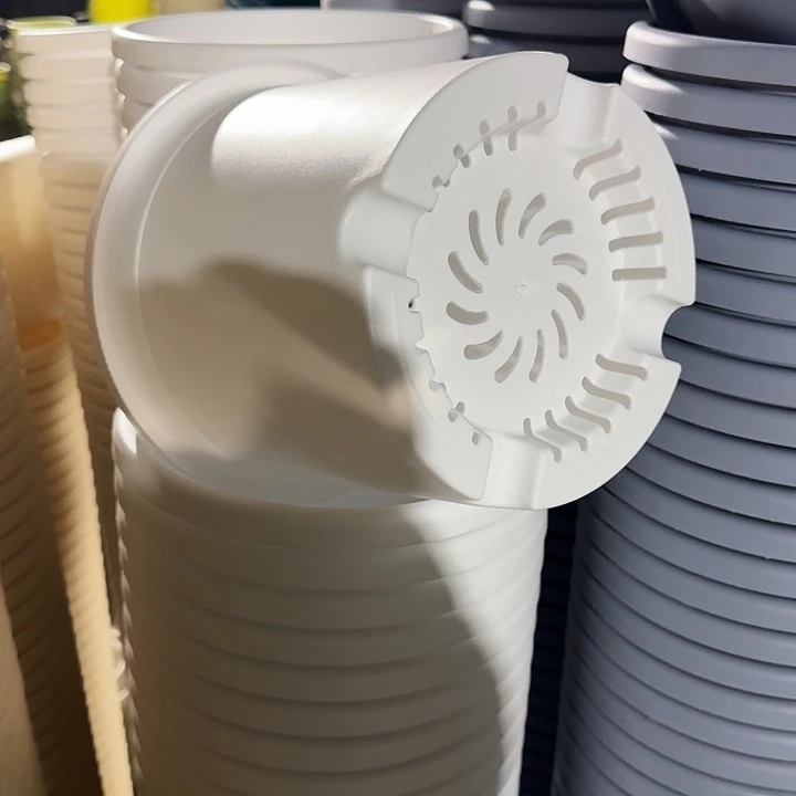 四季4号10个白色口径25高21花瓶