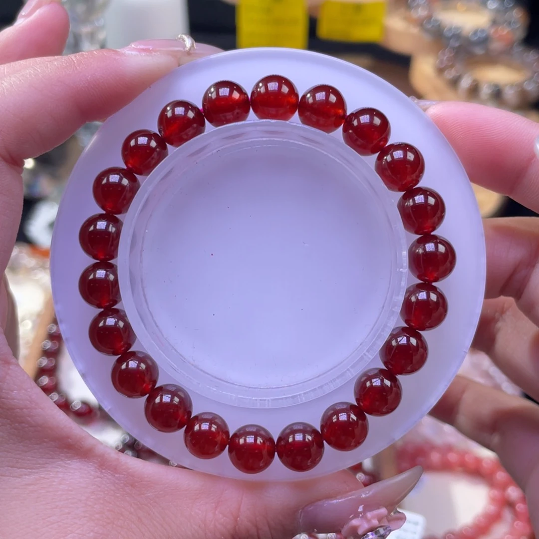 石榴石手串未镶嵌