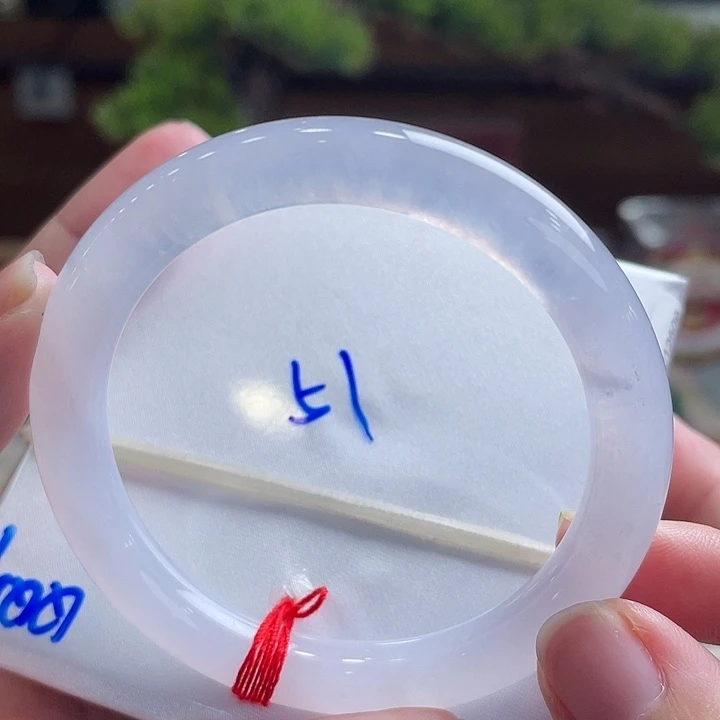 翡翠未镶嵌手镯51粉冰冰棍