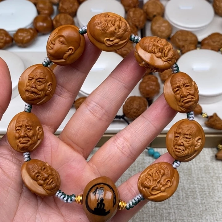 沉***@手串/手链橄榄核橄榄雕