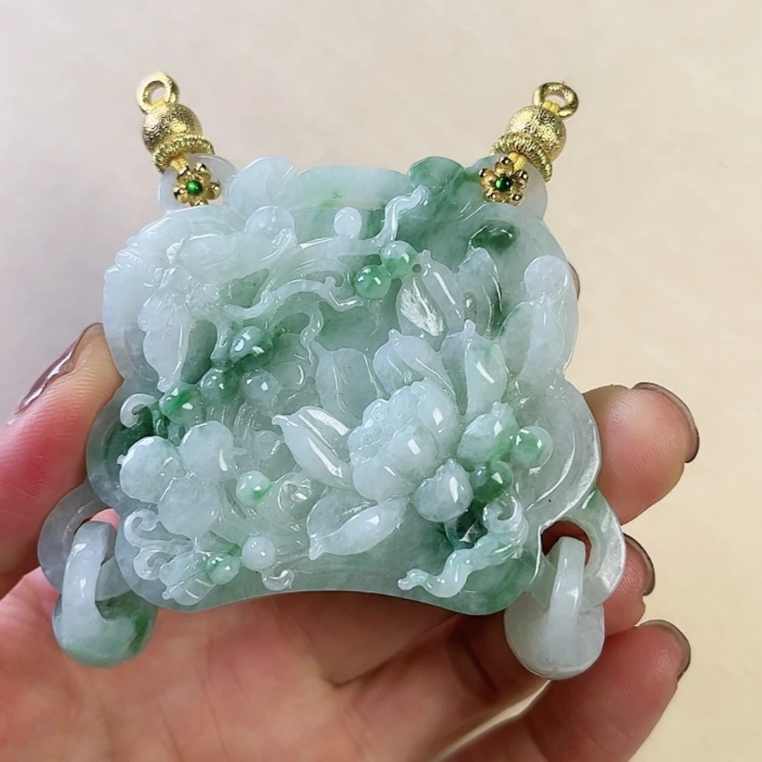 【闪购商品】翡翠颈饰未镶嵌挂件