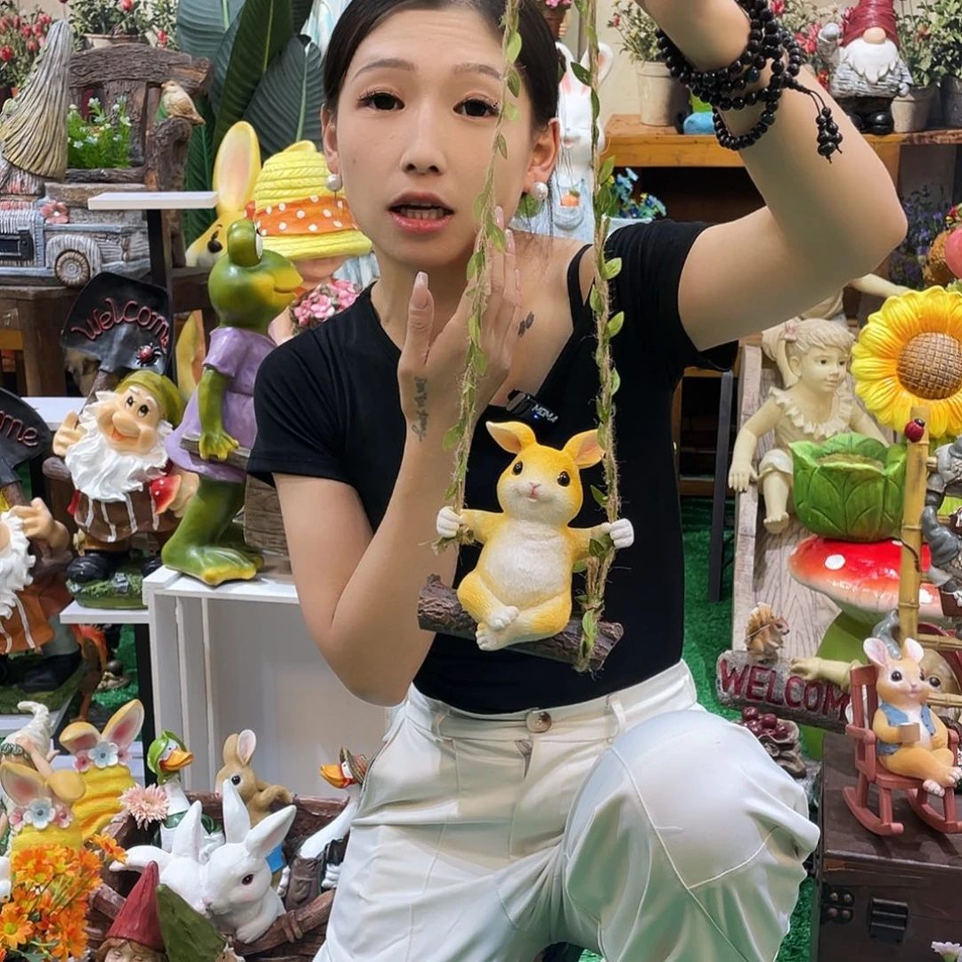 摆件花园摆件红红火火