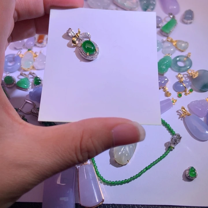 翡翠未镶嵌挂件112222222