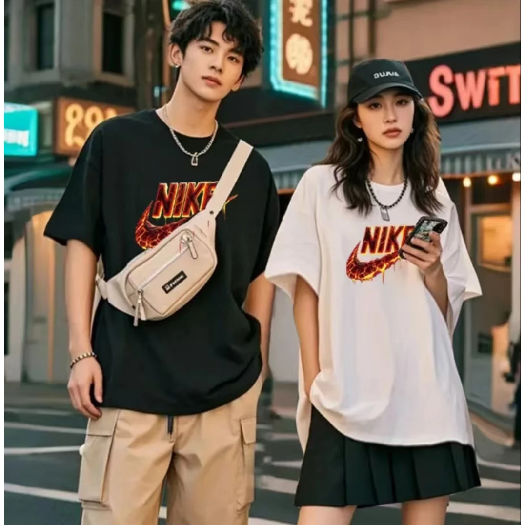 【一折粉丝福利】潮牌男女同款百搭圆领T恤