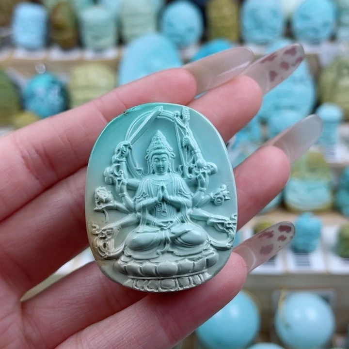 绿松石未镶嵌珠宝奇石