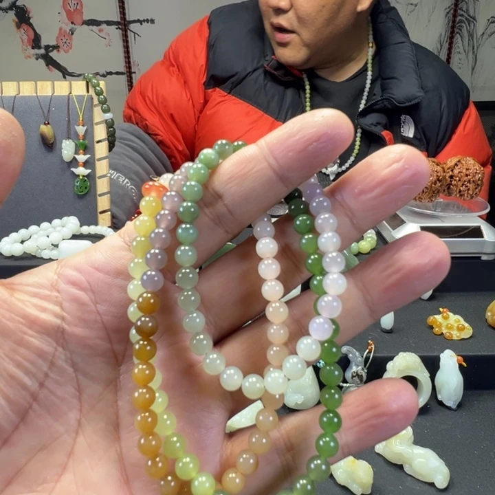 和田玉未镶嵌项链