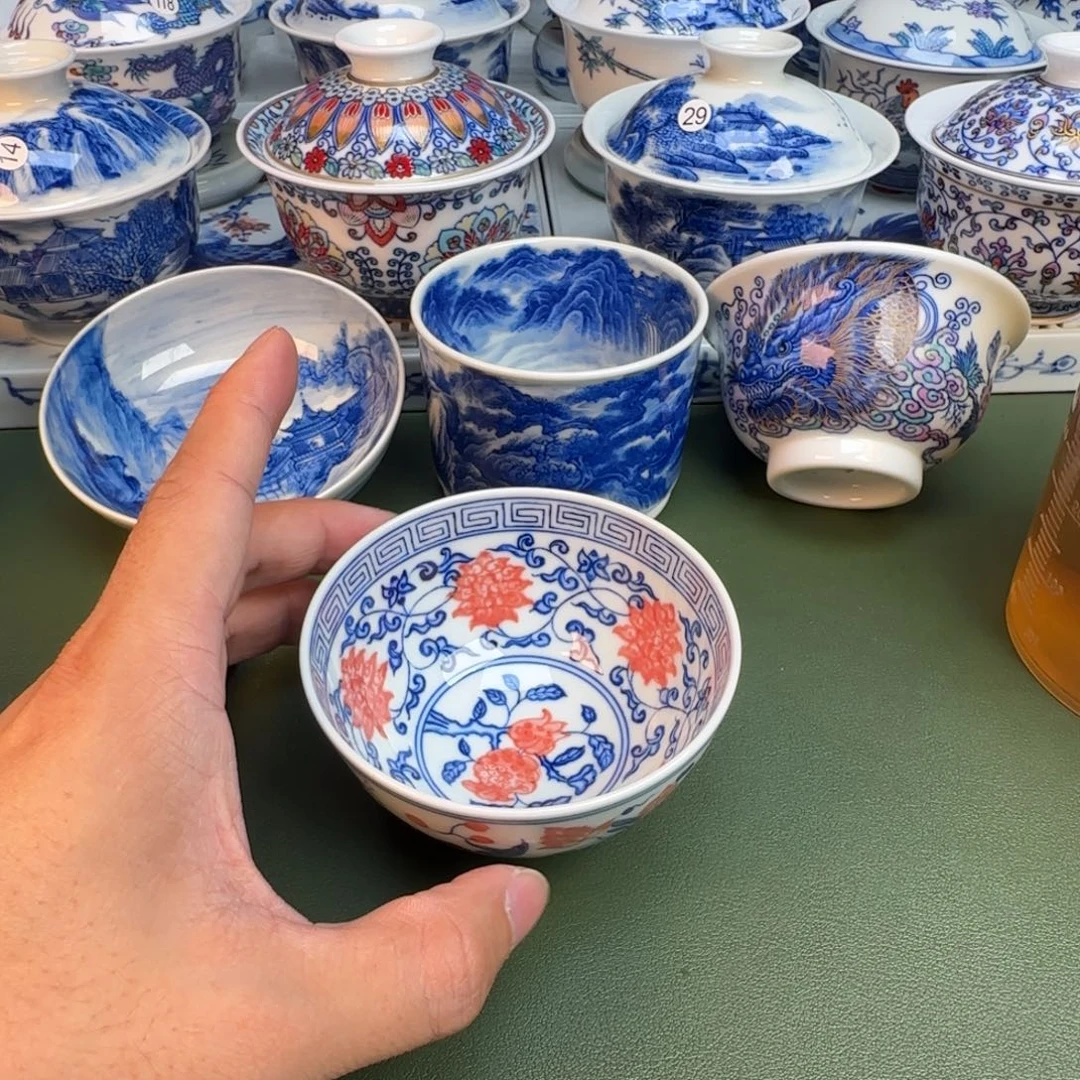纯手工纯手绘茶具43