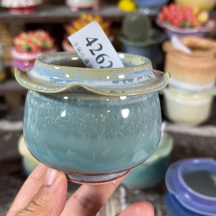 口5 手工花盆满30包邮