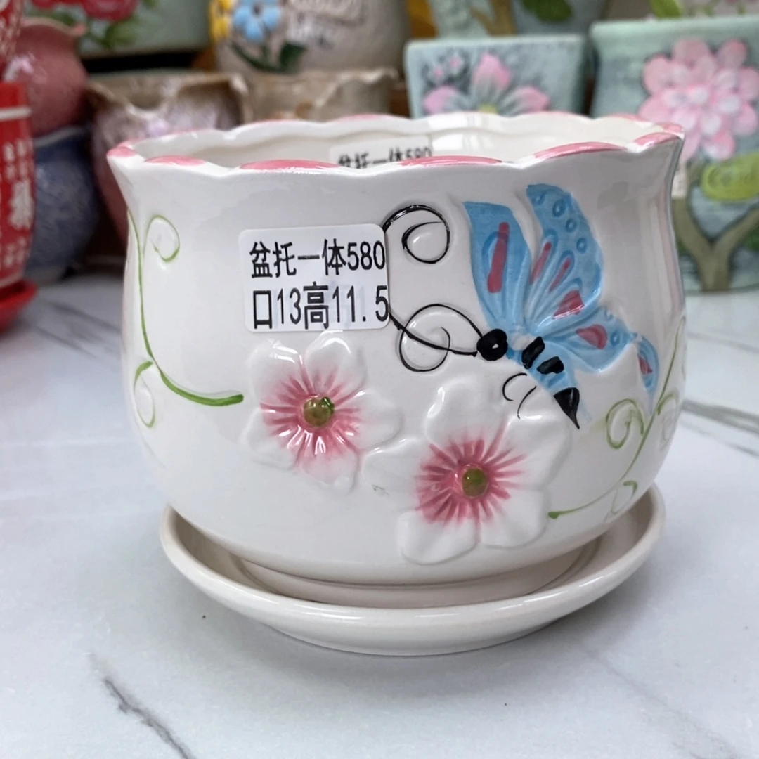 @陶瓷花盆@@5580