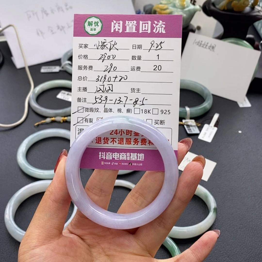 未镶嵌手镯翡翠小*伙