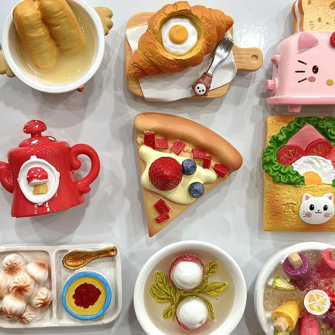 【自选单品】磁性树脂冰箱贴食玩个性创意家居装饰摆件