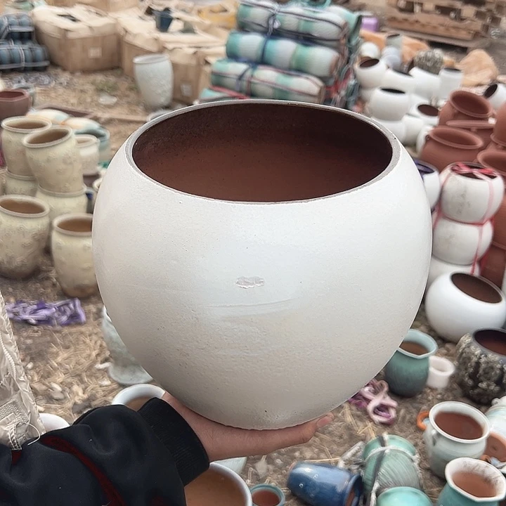 紫砂花盆瑕疵