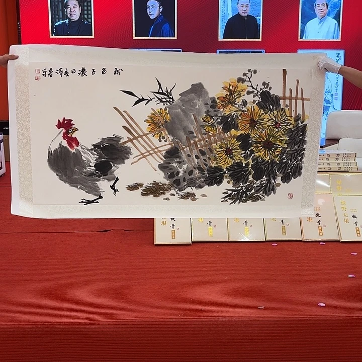 国画王泽喜老师去伪存真
